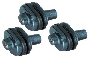 Master Lock 90TRISPT Trigger Lock 3-Pack Keyed Alike Steel/Zinc Gray