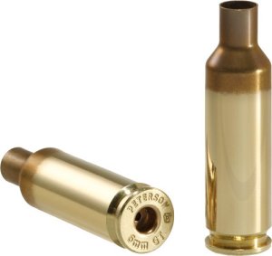 Peterson Cartridge 6mm GT Unprimed Brass Cases 50 Pack