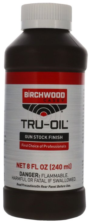 Birchwood Casey Tru-Oil Stock Finish Natural Wood Bottle 8 oz
