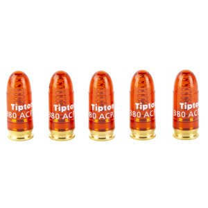 Tipton 337377 Snap Caps .380 ACP Brass/Plastic 5-Pack