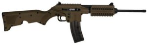 Kel-Tec SU22CATAN 22LR Semi-Auto Rifle, 16" Threaded Barrel, Tan/Black