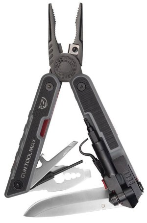 Real Avid AVGTMAX Gun Tool Max 3.25" 440C SS Blade G10 Handle Black