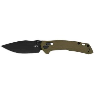 Zero Tolerance 0203 Folding Knife - 4" - Drop Point - Olive