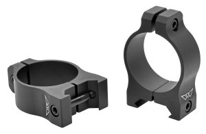 Warne V413M Vapor Scope Rings Matte Black 30mm Low Aluminum