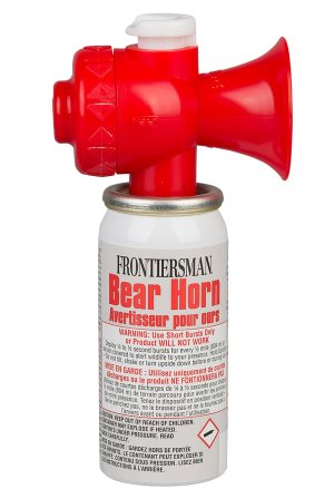 Sabre Frontiersman F-LH-01 Bear Horn 115 dB Compact On/Off Locking Top