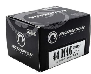 Scorpion 44 REM MAG 240GR JHP 20RD