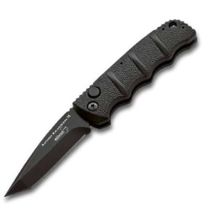 Boker KALS Mini Auto Plus 01KALS97 D2 Tanto Blade Black Finish