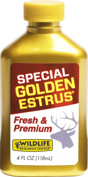 Wildlife Research Center Golden Estrus Buck Lure Doe Scent 4 oz