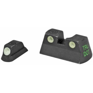 Meprolight 177753101 Tru-Dot Night Sight Set for CZ P-01, Tritium Green