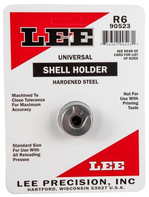 Lee Precision Universal Shell Holder #6 Size 218 Bee 6 In