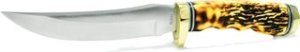 SCH Uncle Henry 153UH Golden Spike 5 In Clip Point Plain Staglon