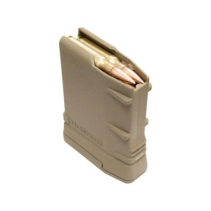 AMEND2 MOD A 7.62X51 SR-25 10RD COYOTE BROWN POLYMER MAGAZINE ( 50 PER CASE )