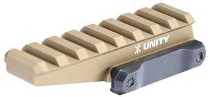 Unity Tactical FSTORF Fast Optic Riser Flat Dark Earth 7075-T6 Aluminum