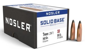 Nosler 38056 7mm 140gr Soft Point Reloading Bullets 50 Count