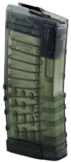KCI KCI-MZ066 5.56 NATO 21-Round Polycarbonate Magazine with Steel Lips