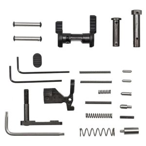 Armaspec ARM151-BLK AR-15 Lower Parts Kit Stainless .223/5.56 Black