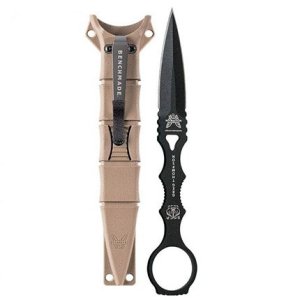 Benchmade 176BKSN SOCP Dagger Double Edge 3.22" Blade Sand Sheath