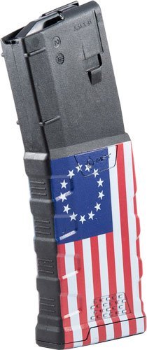 Mission First Tactical EXDPM556D-BTR AR-15 Magazine 30RD Betsy Ross Flag
