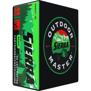 Sierra A8800 Outdoor Master 45 ACP 185GR JHP Ammo 20 Rounds