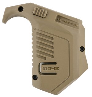 Recover Tactical MG4502 Angled Mag Pouch Tan Polymer 45 ACP/10mm Auto