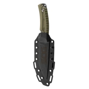 SOG Knives Hidaka FX Fixed Knife 4-4/5 Drop Point Blade Green Box