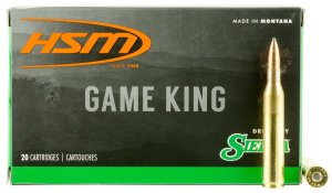 HSM Ammunition 25061N .25-06 Rem 100gr Sierra GameKing BT 20rd