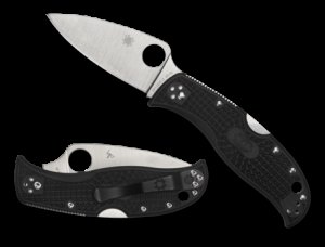 Spyderco C262PBK Leafjumper 3" Black FRN Scales SL/PL Knife