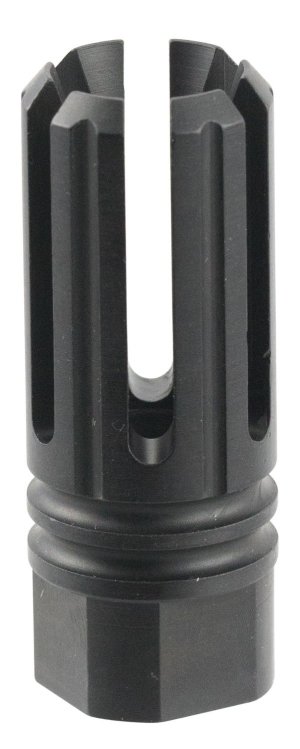 TacFire MZ10053BN 6-Prong Flash Hider Black Nitride Steel 5/8 In-24 tpi