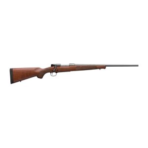 Winchester 535200299 Model 70 Featherweight, 6.8 Western, 3+1 Capacity, 24" Brushed Polish Blued Barrel, Satin Walnut Stock, Right Hand, MOA