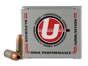 Underwood 139 9mm+P 147gr JHP Nickel-Plated Brass 20 Rounds