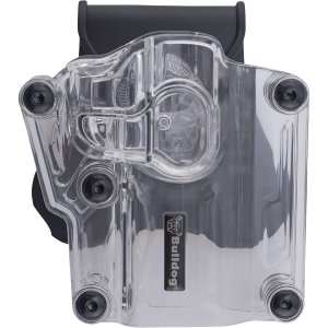 Bulldog MX-002 Multi Fit Polymer Holster Clear/Black Paddle RH
