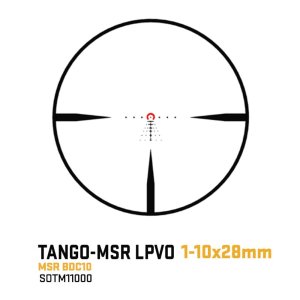 Sig SAUER Tango MSR Scope 1-10X28mm 34mm SFP Illum BDC10 Reticle SOTM11000