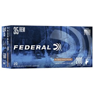 Federal Premium Power-Shok .35 Remington 200 Gr RNSP 20/Box