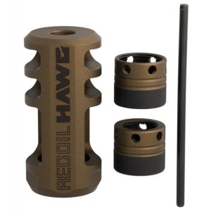 Browning Sporter Recoil Hawg Muzzle Brake .30 Caliber Bronze 2.2 in