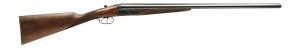 Dickinson LLC Estate Break Open 2.75" 2rd 26" Side By Side Barrel, True Bone-Charcoal Case Hardening Receiver, English Style Turkish Walnut Stock