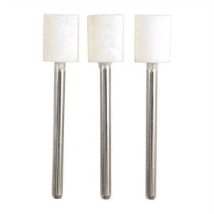 Brownells Mandrel Mounted Felt Bob Square 1/2"X3/8" 3 Pack