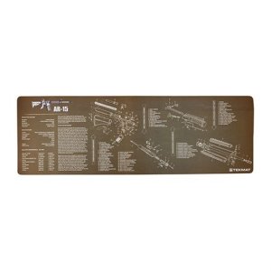 TEK MAT TEK-R36-AR15-OD AR-15 Gun Mat Olive Drab