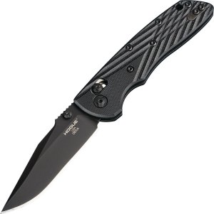 Hogue 24276 Deka 3.25" Black Clip Point Blade ABLE Lock 20CV Steel Folder