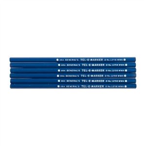 Brownells Mark-On Anything Pencils White 6 Pack
