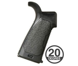 Strike Industries AROMPG20 AR Enhanced Pistol Grip 20° Black Rubber