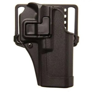 Blackhawk Serpa CQC Concealment Holster, Right Hand, Matte Black, Carbon Fiber, S&W M&P 9/40, Rapid Draw Design