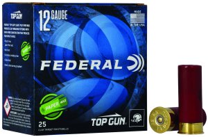 Federal Top Gun TG12WS2 12 Gauge 2.75 in 1 oz 7.5 Shot 25 Rounds