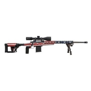 Howa M1500 6.5 Creedmoor (Red/White/Blue Flag Cerakote)