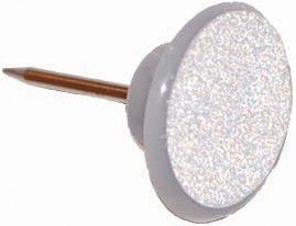 HME Plastic Reflective Tacks White 50 pk.