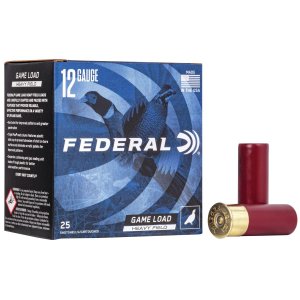 Federal H1256 Game-Shok 12 Gauge 2.75 in 1.25 oz #6 Shot 25 Rounds