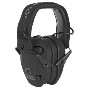 Walker's Razor Slim Electronic Muff Black Noise-Reduction
