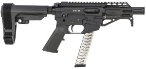 Freedom Ordnance FX9P4S 9mm 31+1 4" Black Nitride Barrel AR Pistol