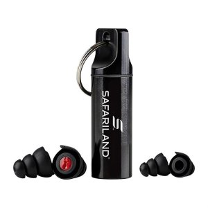 Safariland 1218591 In-Ear Impulse Hearing Protection 33 dB Black Earplugs