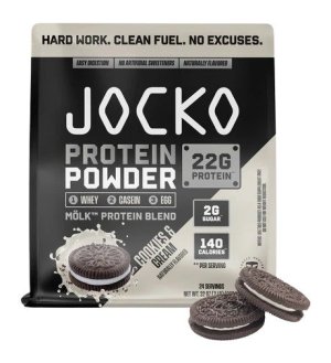 Jocko Cookies and Cream Protein Powder Bag 29146