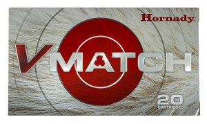 Hornady 83414 V-Match 22Creedmoor 69gr ELD-VT 20 Per Box/10 Case